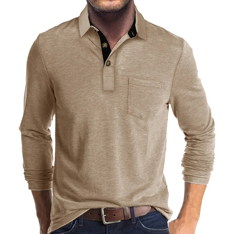 Wilfrido | Polo Shirt with Long Sleeves and Pocket