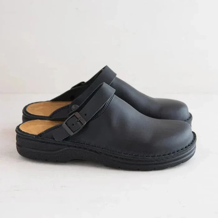Eckhart | Slip On Clog Shoes Adjustable Strap