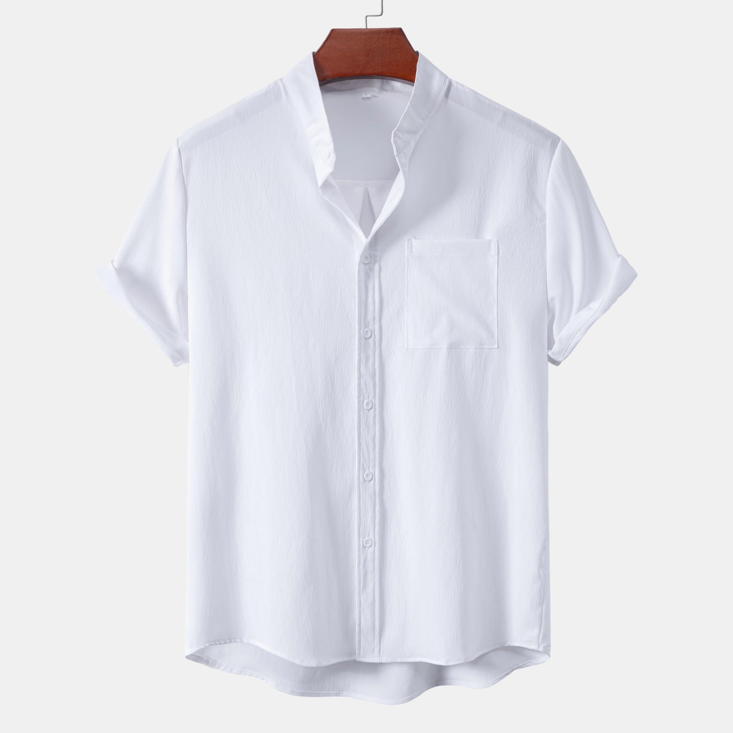 Madsen | Textured Short Sleeve Button Up Shirt