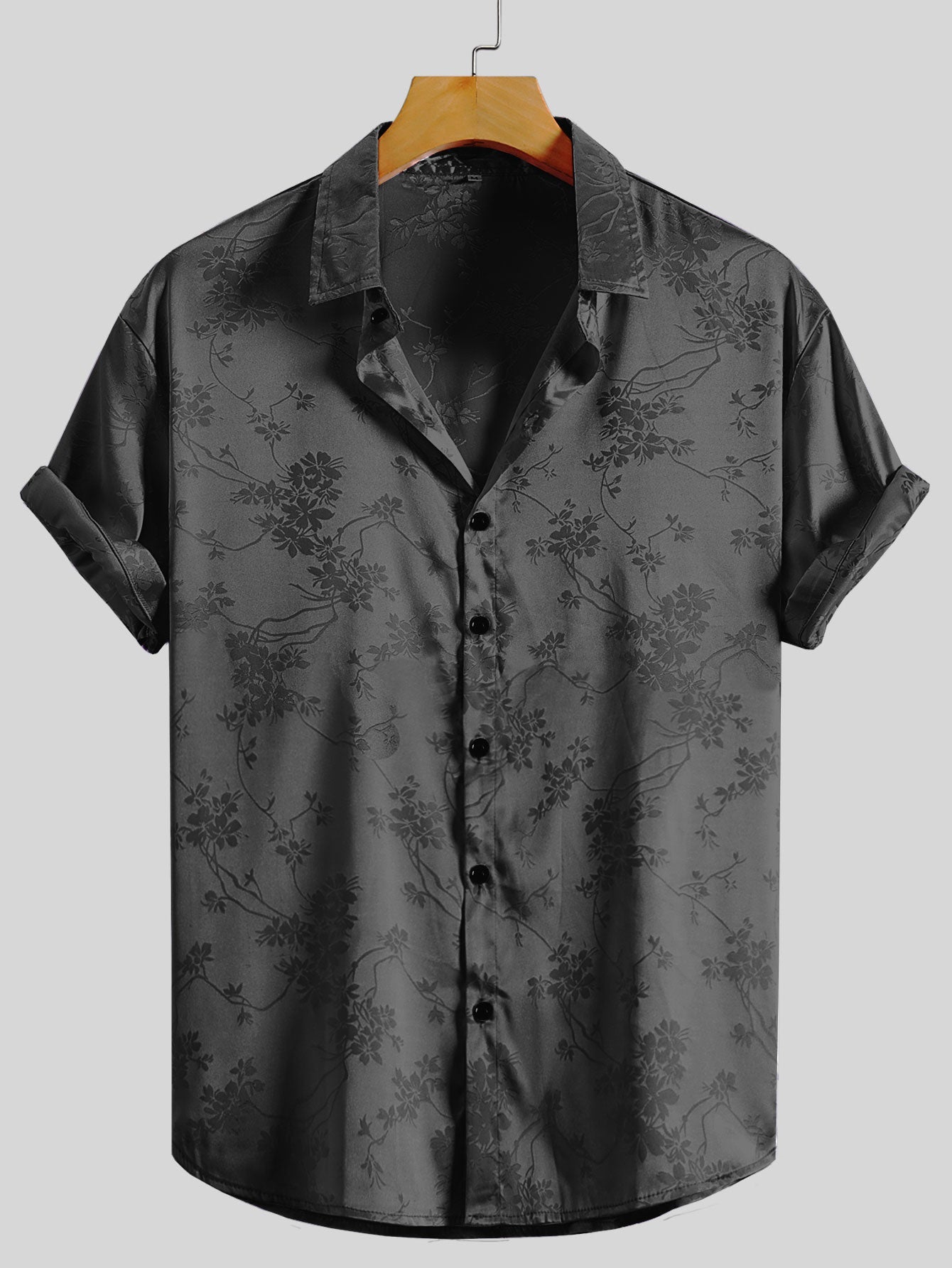 Bogdan | Short Sleeve Floral Pattern Shirt