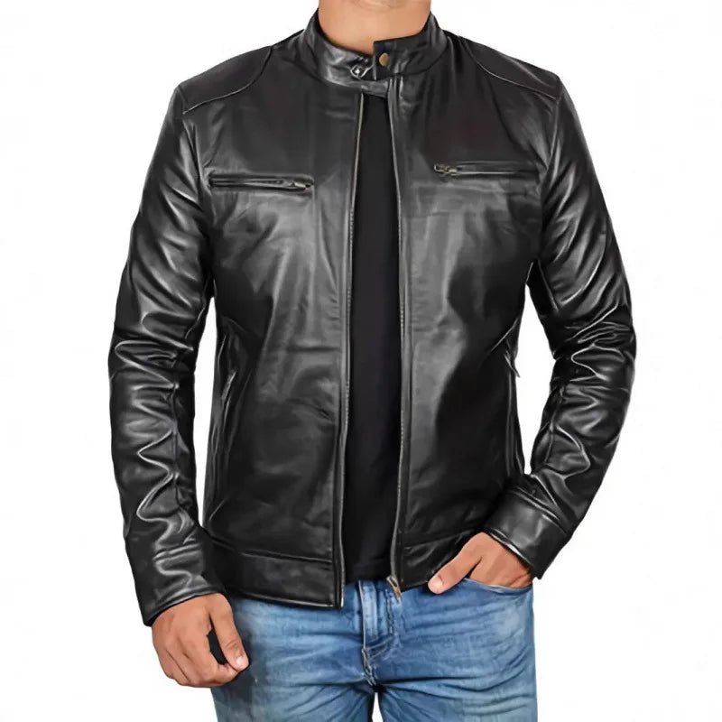 Daouda - Stand Collar Zip Jacket