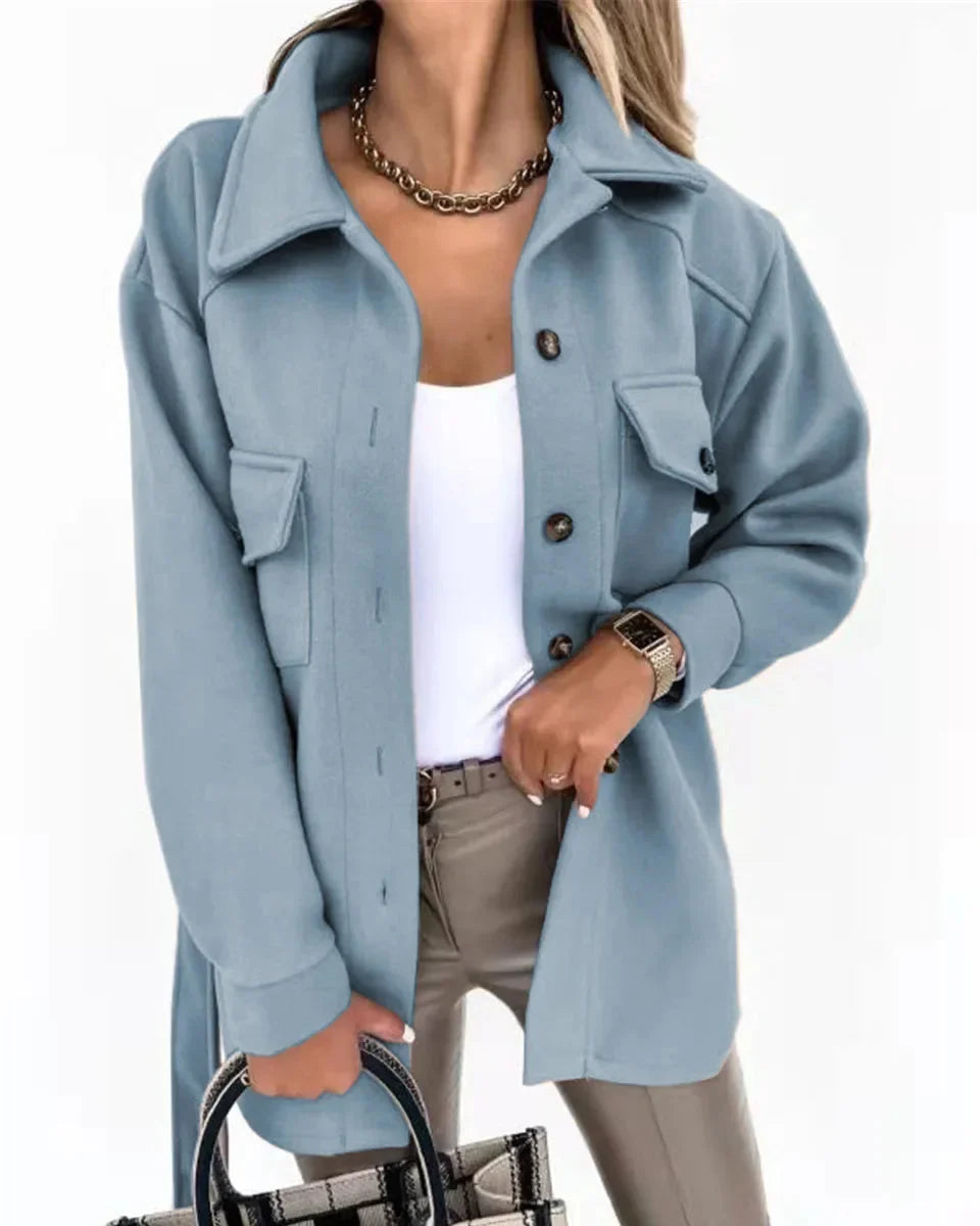 Vicky | Button Front Casual Jacket