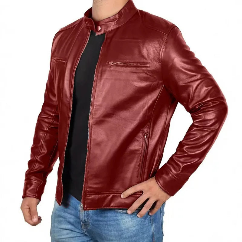Daouda - Stand Collar Zip Jacket