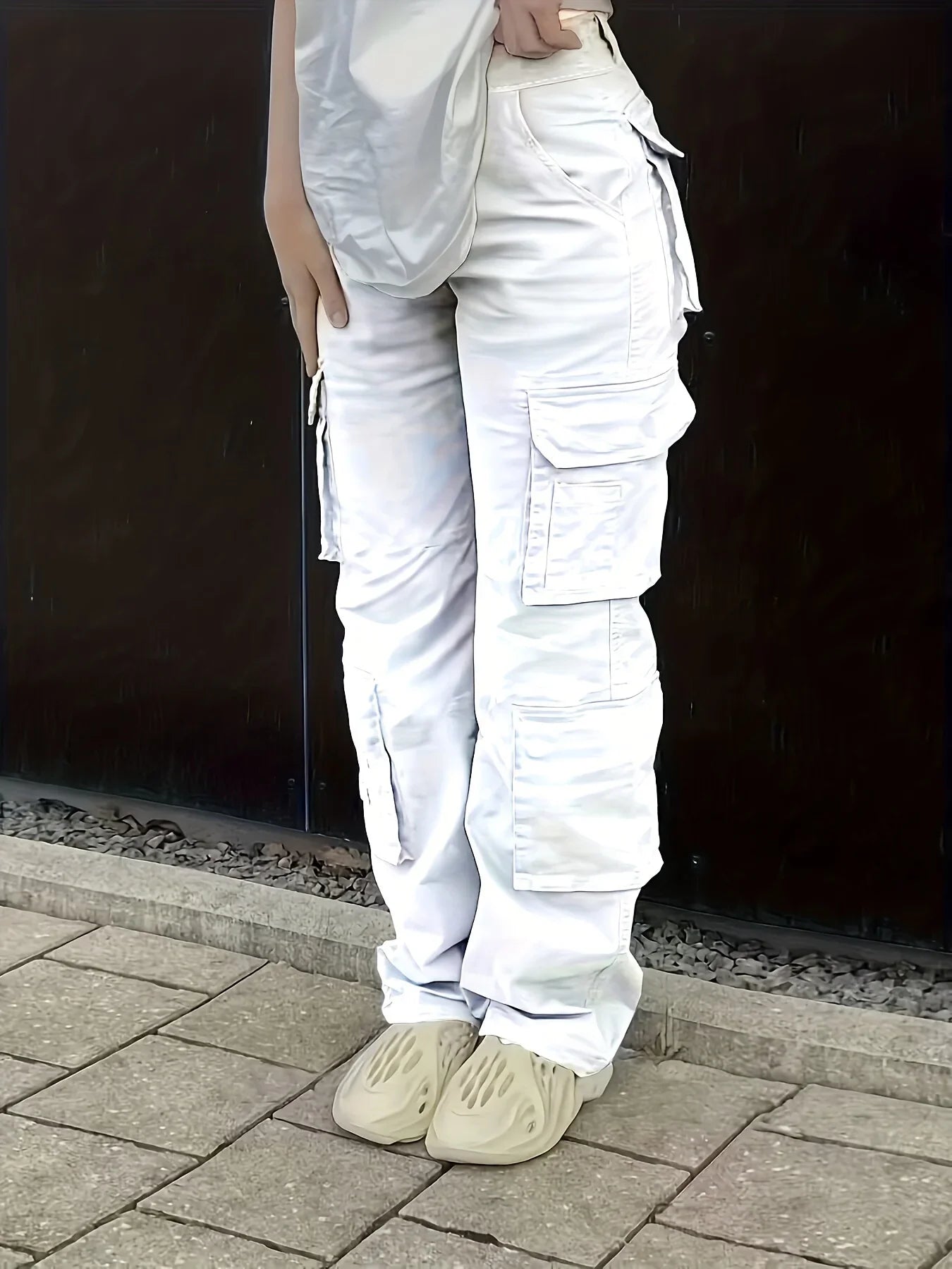 Freena | Straight Leg Multi-Pocket Cargo Pants