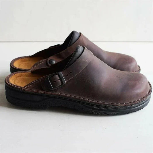Eckhart | Slip On Clog Shoes Adjustable Strap