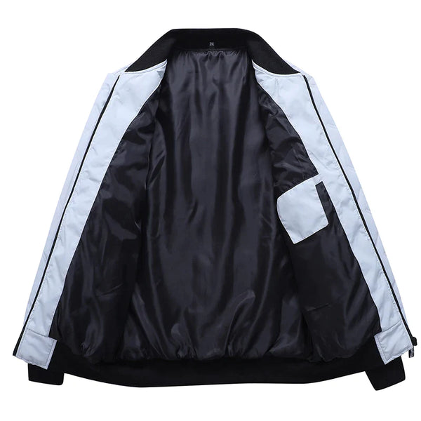 Niklaus | Stand Collar Quilted Zip Puffer Jacket