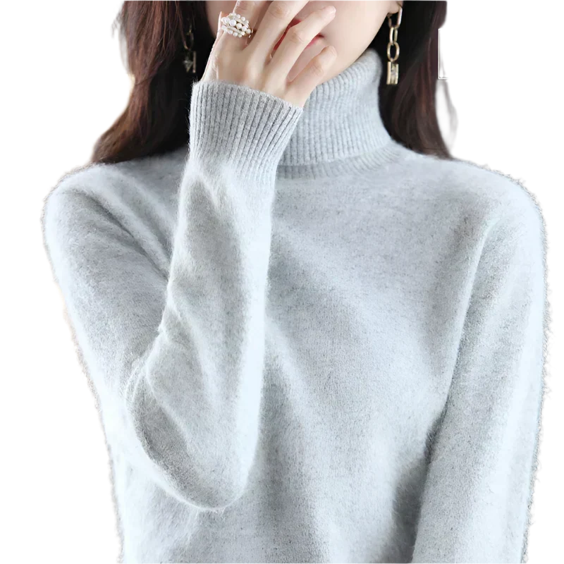 Terraflex | Cashmere Turtleneck Sweater with Textured Stitch