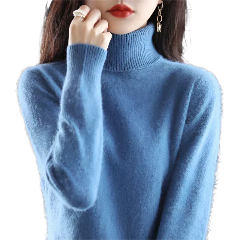 Terraflex | Cashmere Turtleneck Sweater with Textured Stitch