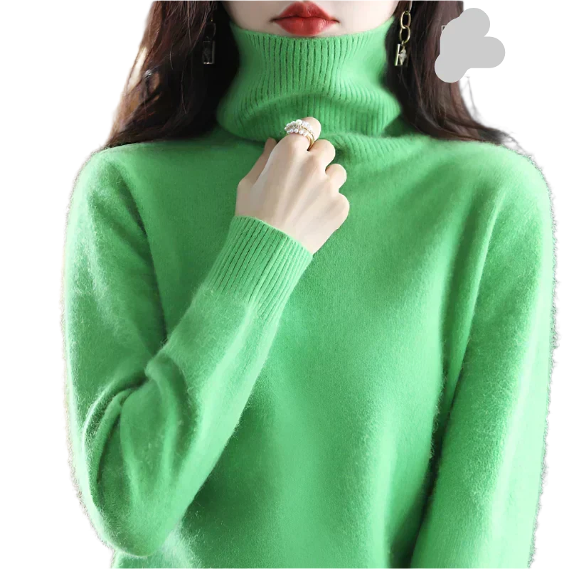 Terraflex | Cashmere Turtleneck Sweater with Textured Stitch