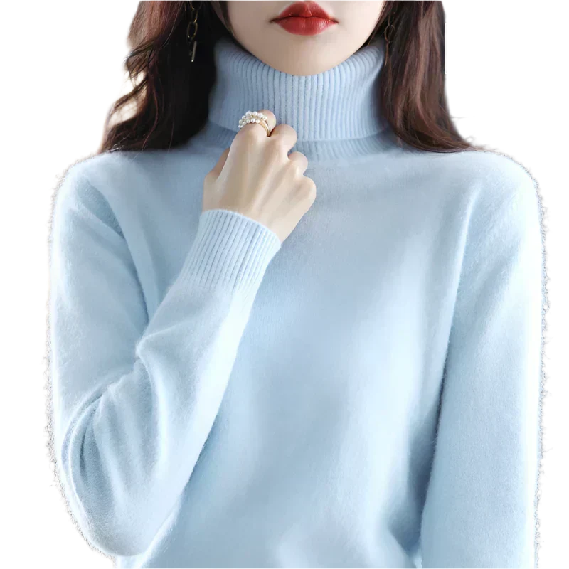 Terraflex | Cashmere Turtleneck Sweater with Textured Stitch