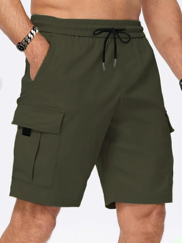 Jakub | Cargo Shorts with Drawstring Waist Pockets