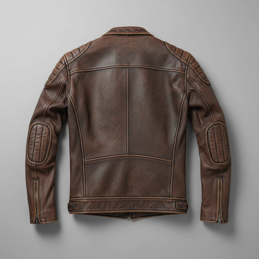 Samer | Structured Moto Zip Jacket