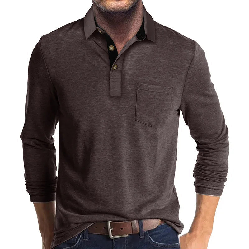 Wilfrido | Polo Shirt with Long Sleeves and Pocket