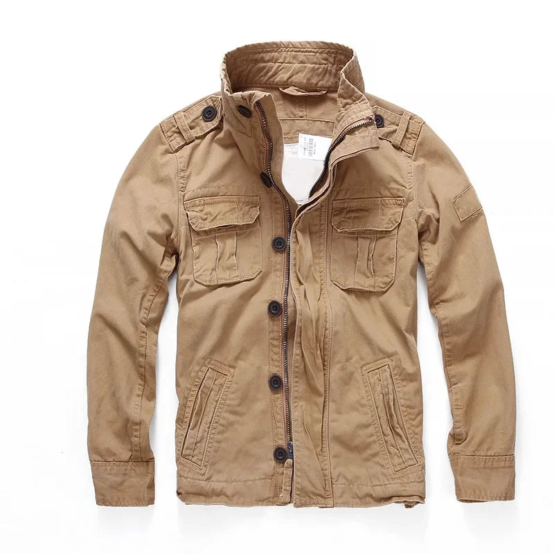 Edmond | Cargo Stand Collar Utility Jacket