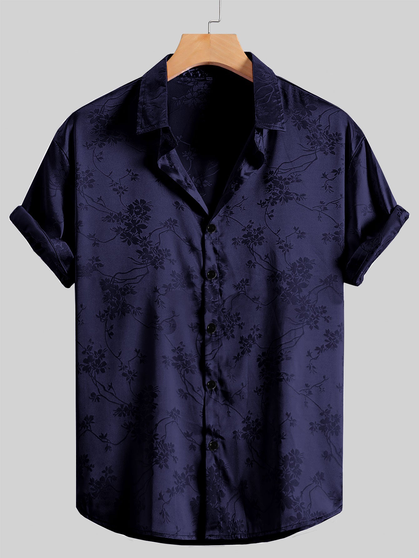 Bogdan | Short Sleeve Floral Pattern Shirt