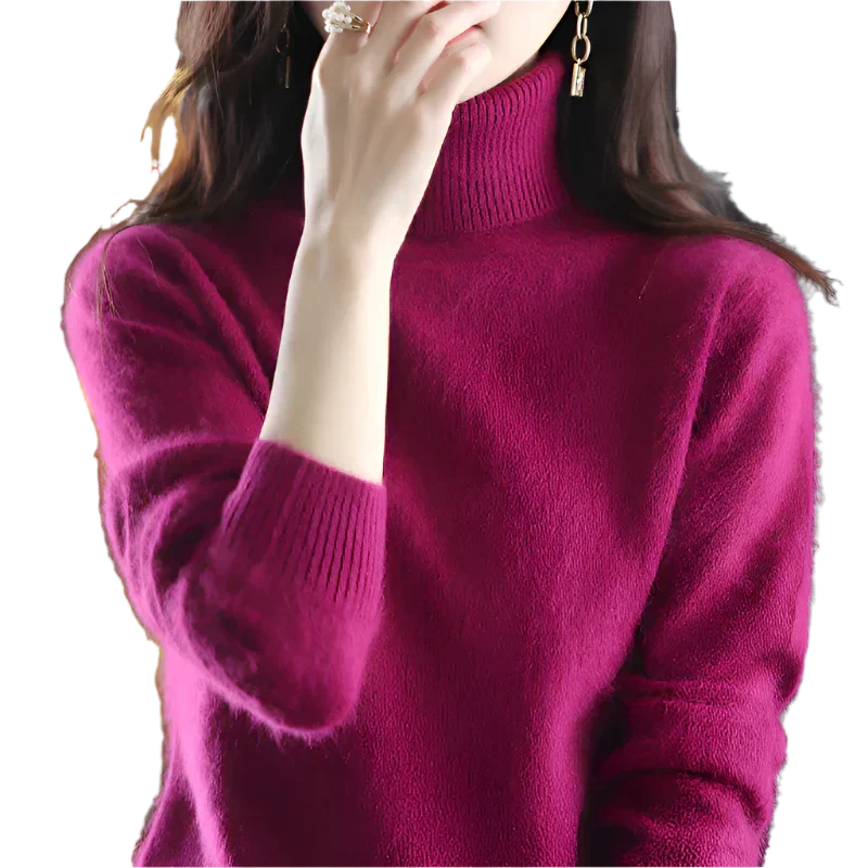 Terraflex | Cashmere Turtleneck Sweater with Textured Stitch