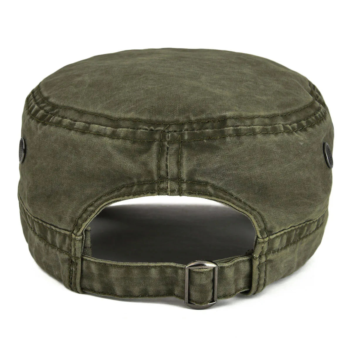 Manenti | Military Cadet Cap Washed Cotton Look