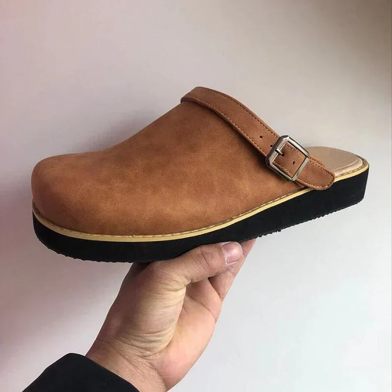 Eckhart | Slip On Clog Shoes Adjustable Strap