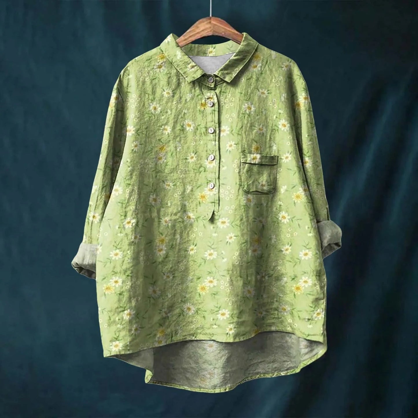 Lucero | Printed Button Front Shirt