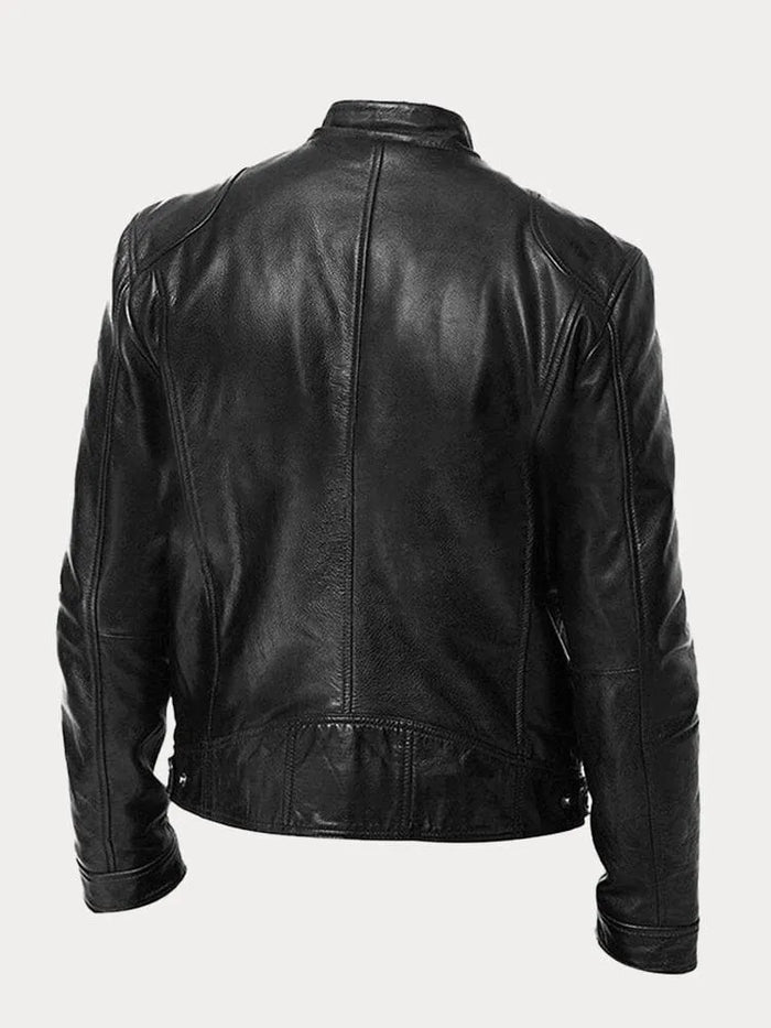 Zafeirios | Jacket with Stand Collar and Zip Pockets