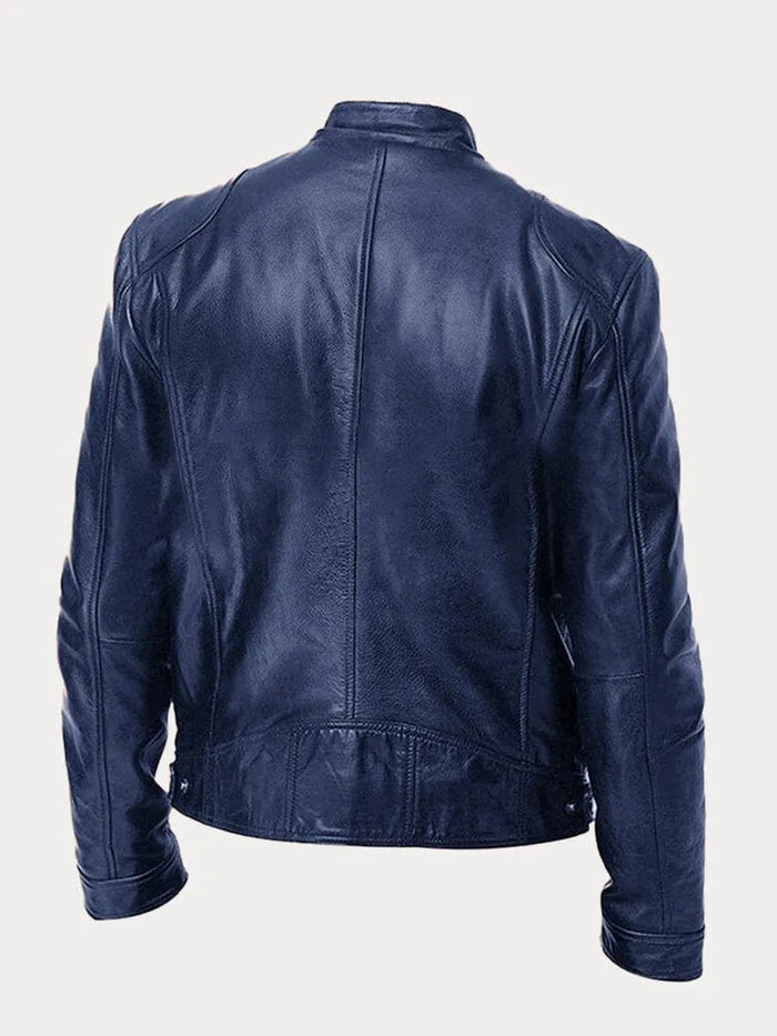 Zafeirios | Jacket with Stand Collar and Zip Pockets