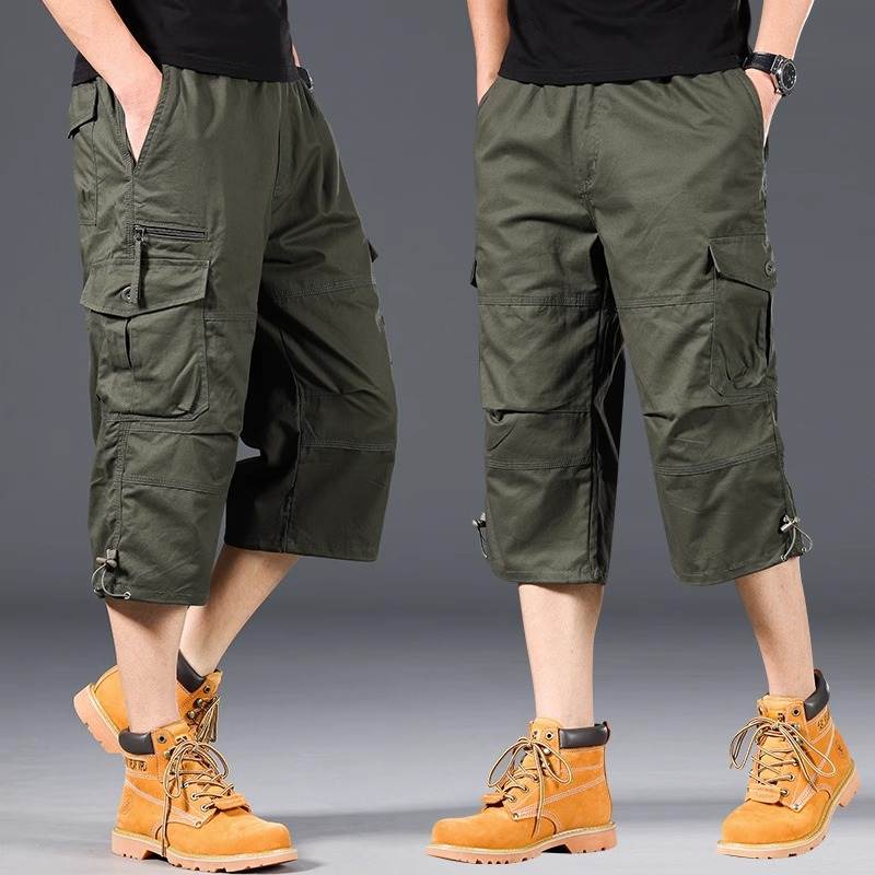 Esman | Cargo Three-Quarter Pocket Shorts