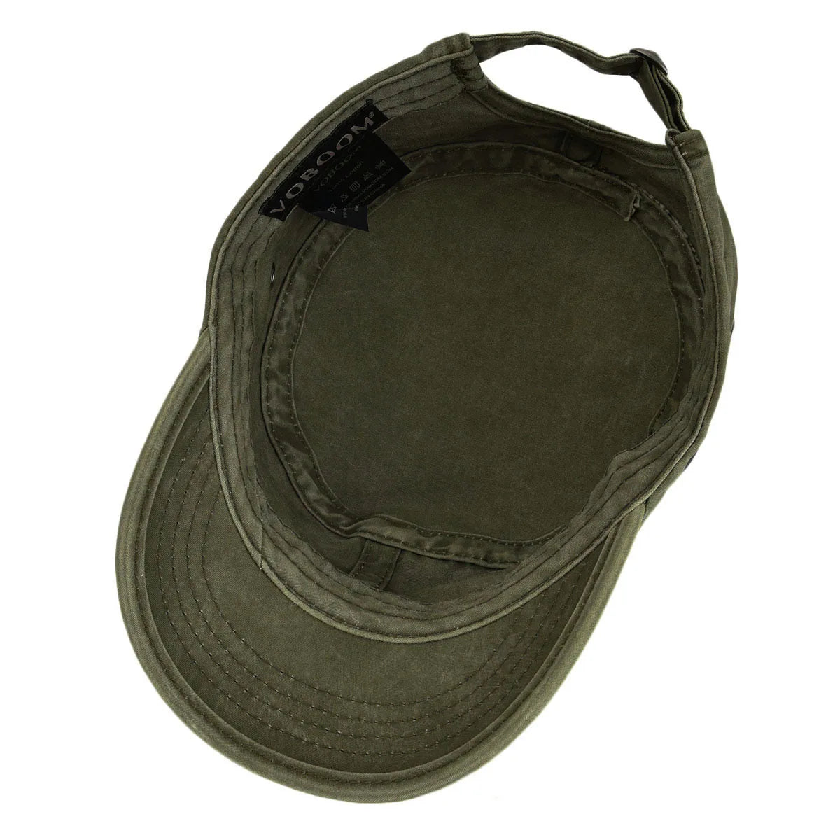 Manenti | Military Cadet Cap Washed Cotton Look