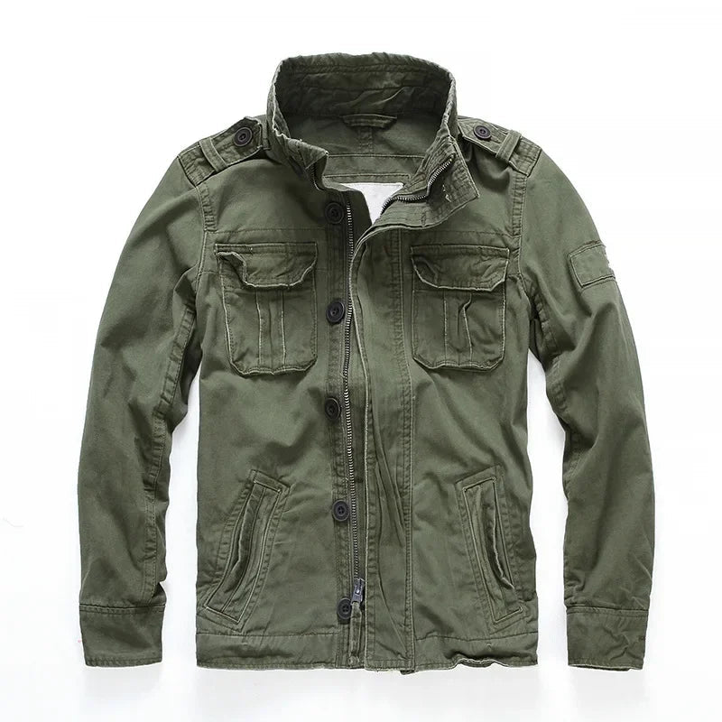Edmond | Cargo Stand Collar Utility Jacket