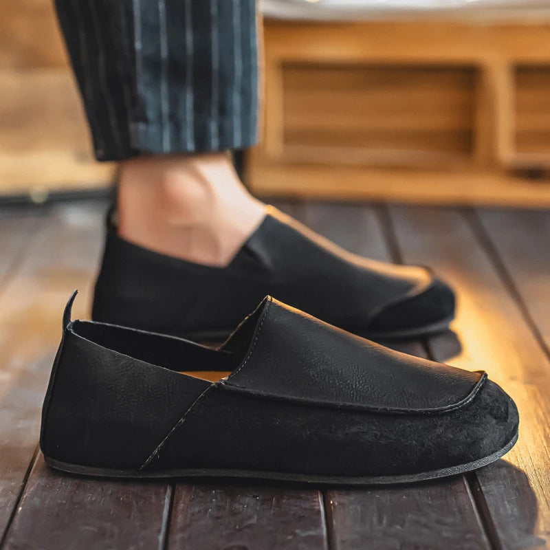 Hersch | Slip On Round Toe Casual Shoes