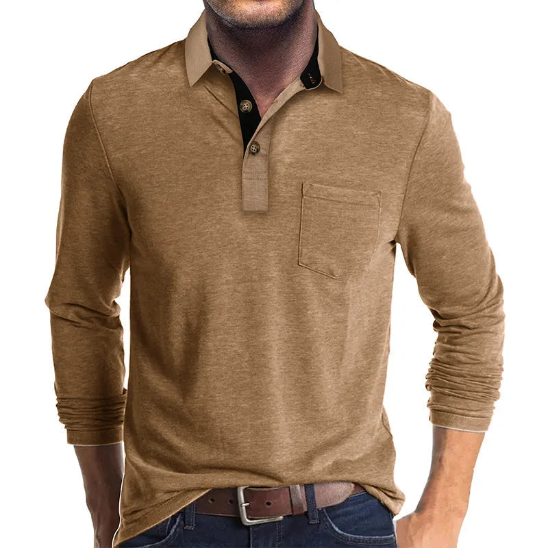 Wilfrido | Polo Shirt with Long Sleeves and Pocket