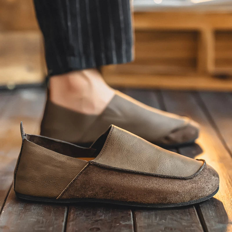 Hersch | Slip On Round Toe Casual Shoes