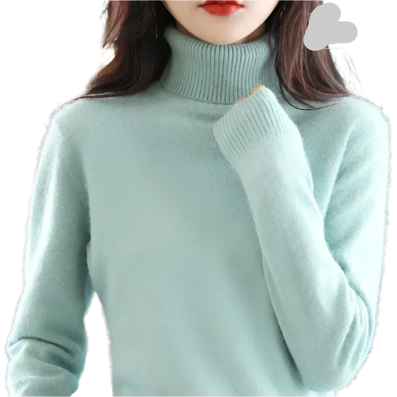 Terraflex | Cashmere Turtleneck Sweater with Textured Stitch