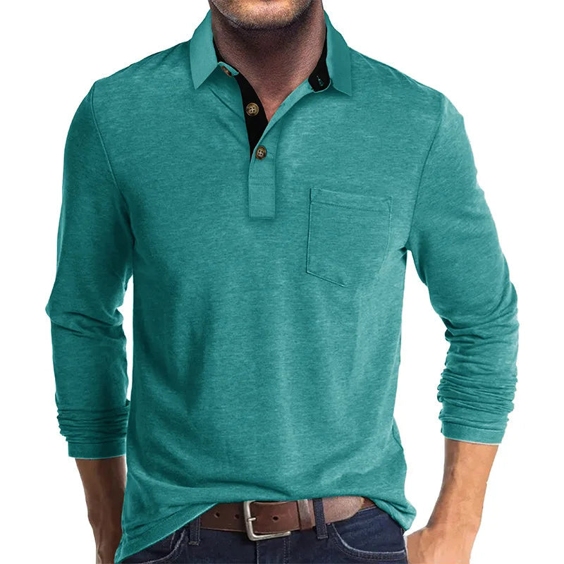 Wilfrido | Polo Shirt with Long Sleeves and Pocket