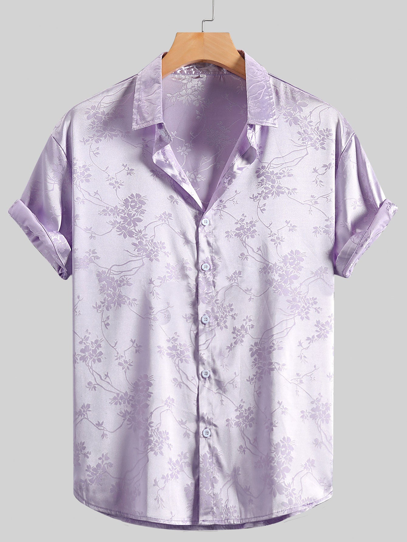 Bogdan | Short Sleeve Floral Pattern Shirt