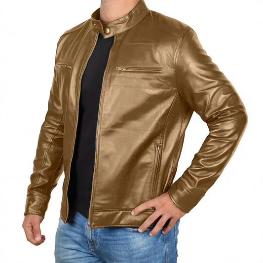 Daouda - Stand Collar Zip Jacket