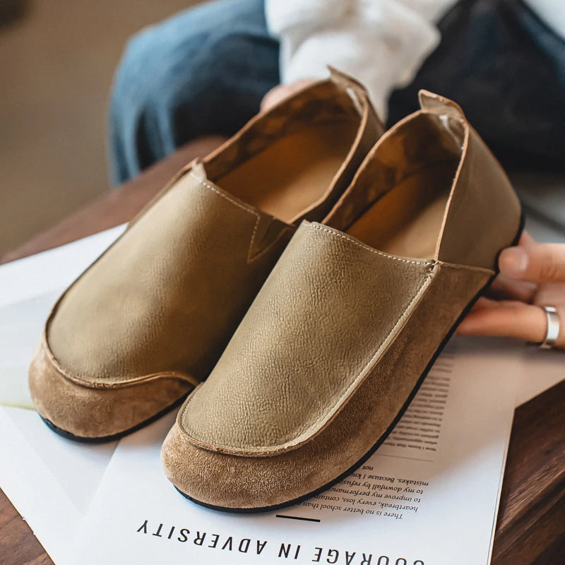 Hersch | Slip On Round Toe Casual Shoes