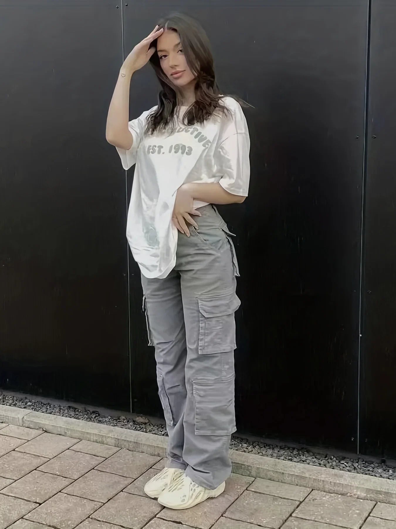 Freena | Straight Leg Multi-Pocket Cargo Pants