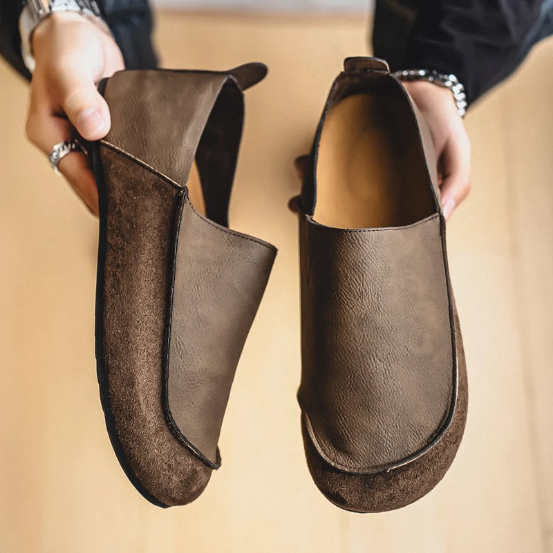 Hersch | Slip On Round Toe Casual Shoes