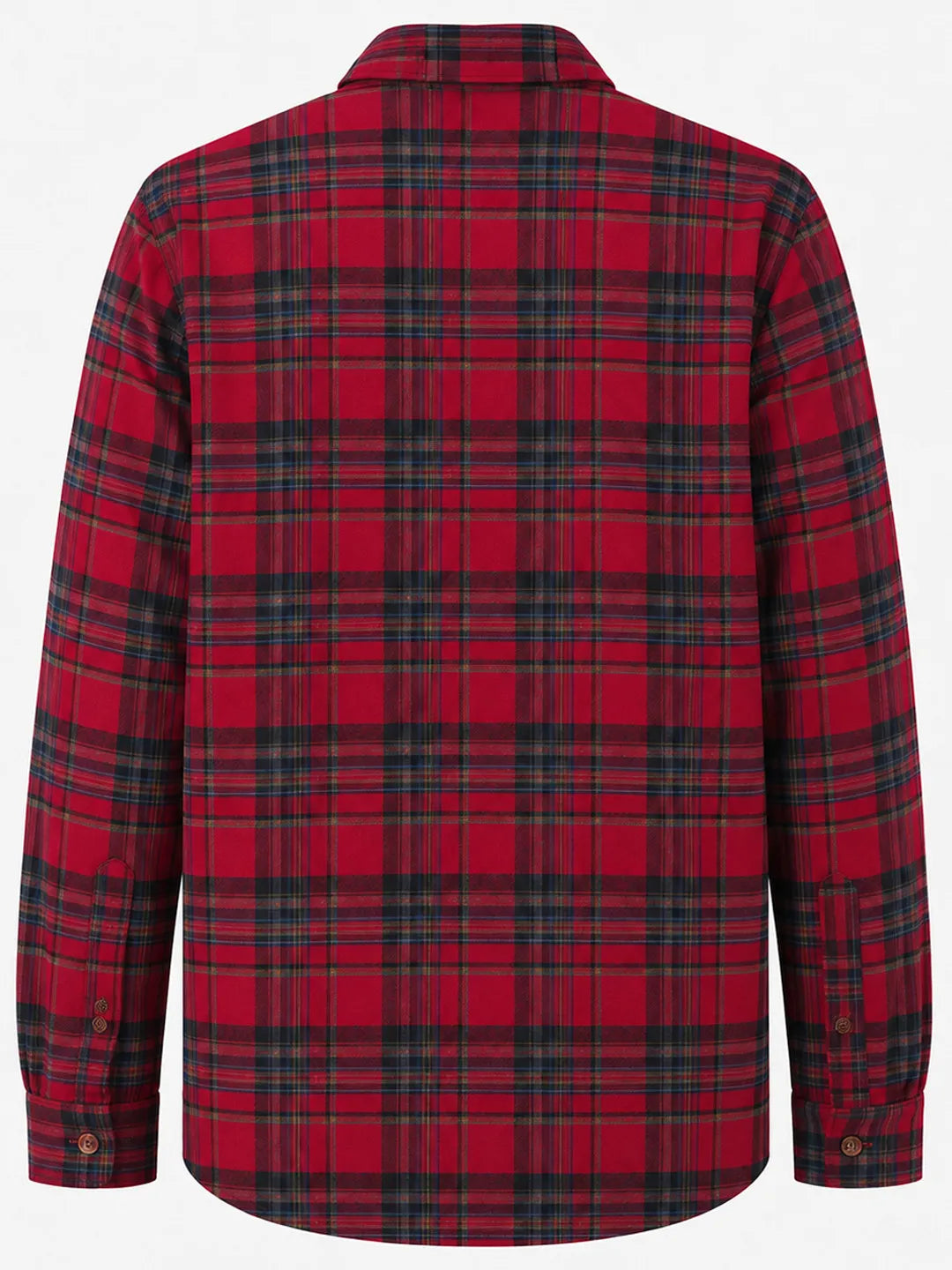 Clement | Overshirt with Plaid Pattern and Fleece-Like Lining