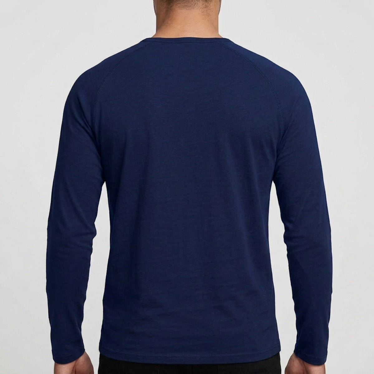Alan | Henley Shirt With Long Sleeves and Buttons