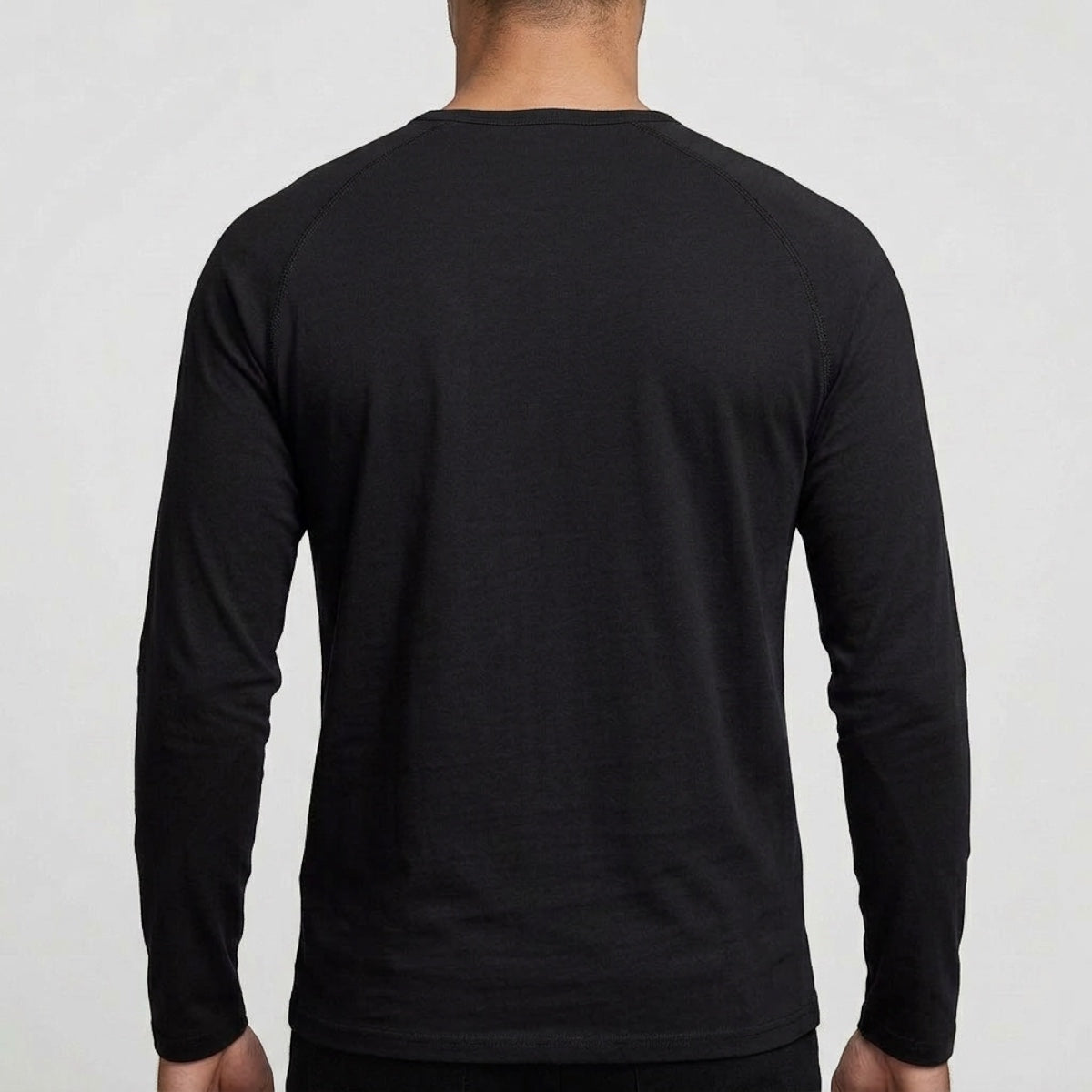 Alan | Henley Shirt With Long Sleeves and Buttons