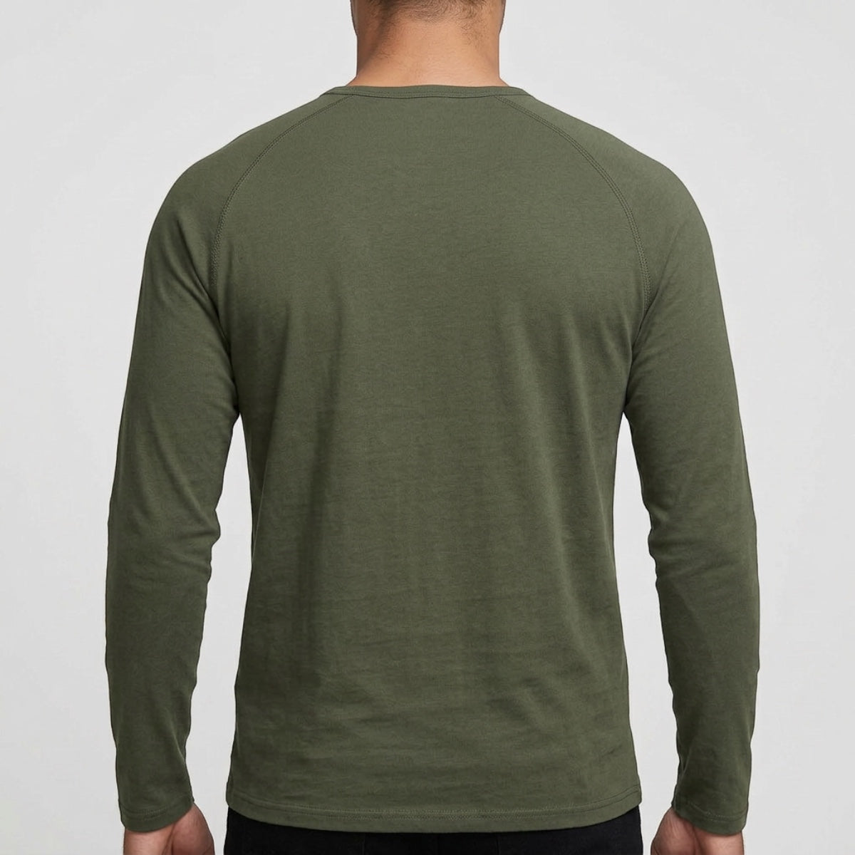Alan | Henley Shirt With Long Sleeves and Buttons