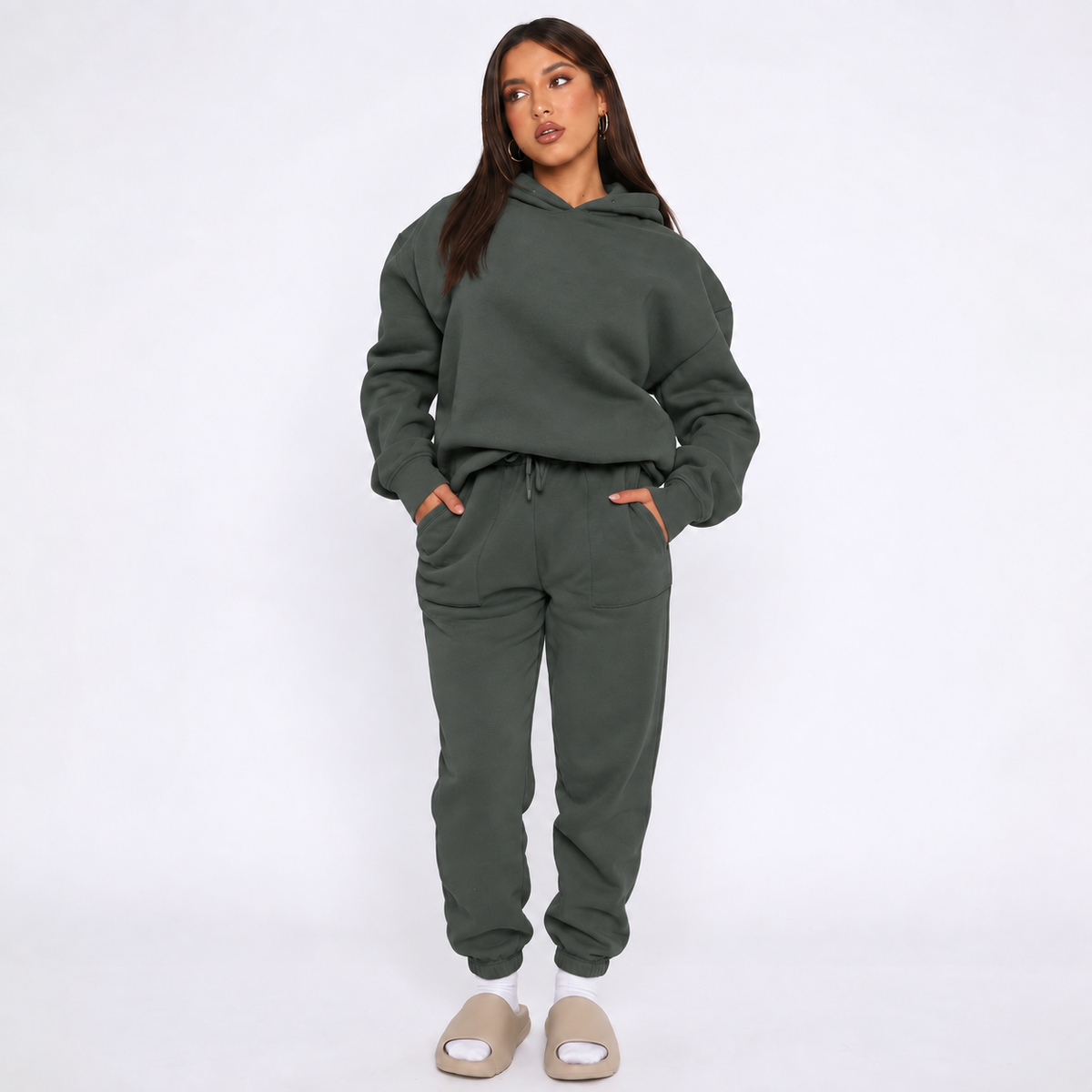Linneauta | Oversized Hoodie and Jogger Set