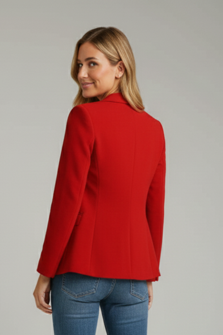 Wiebe | Blazer With Notched Lapels and Single Button