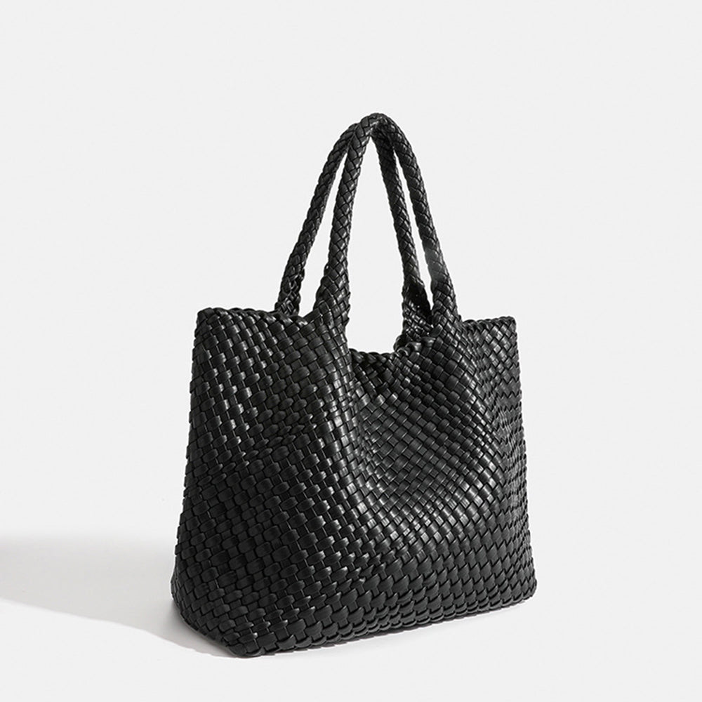 Ezequiel | Tote Bag With Basket Weave and Handles