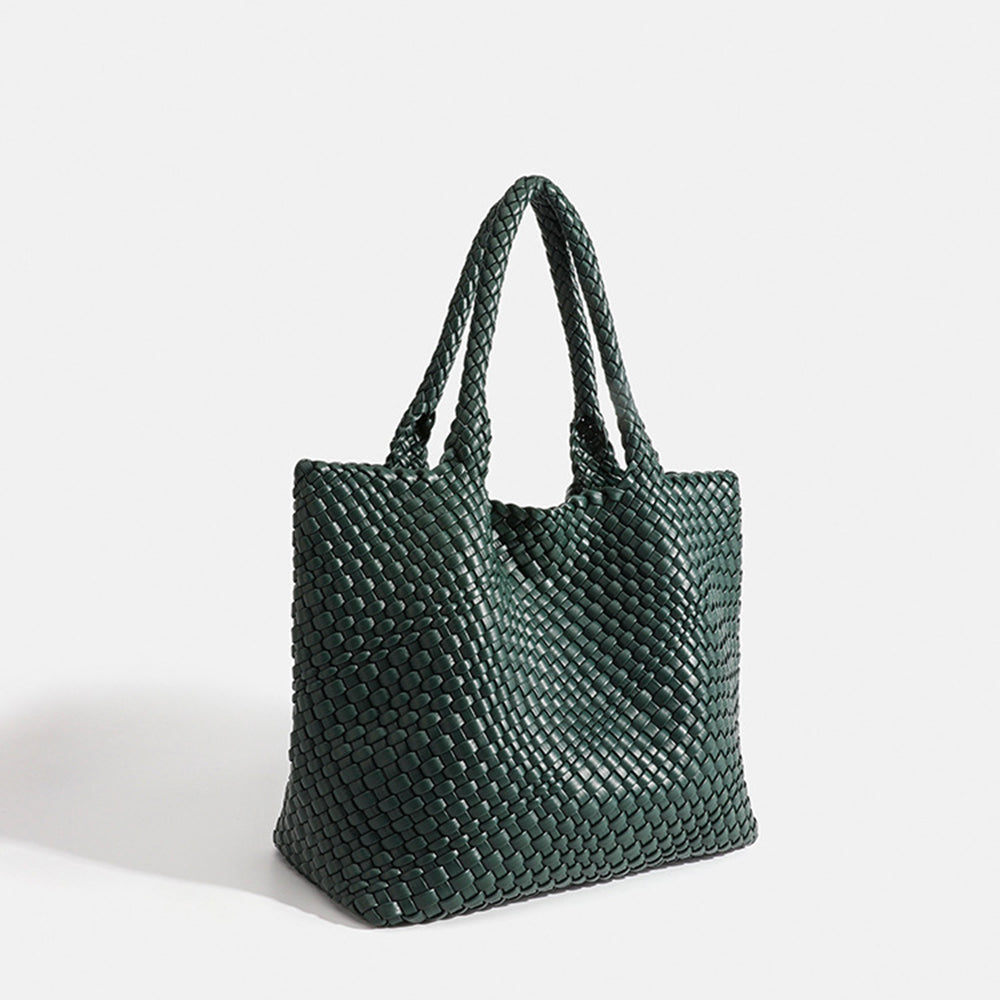 Ezequiel | Tote Bag With Basket Weave and Handles
