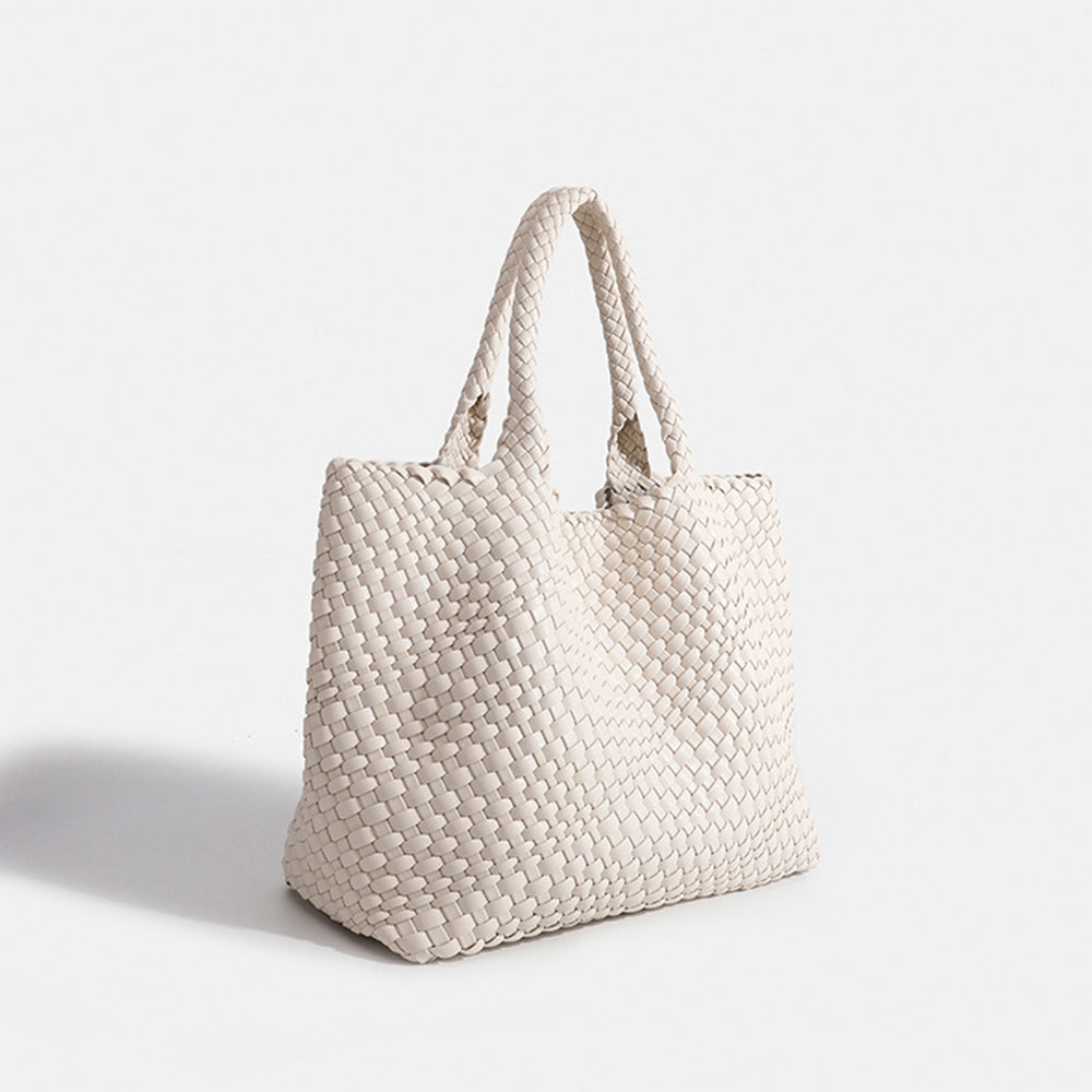Ezequiel | Tote Bag With Basket Weave and Handles