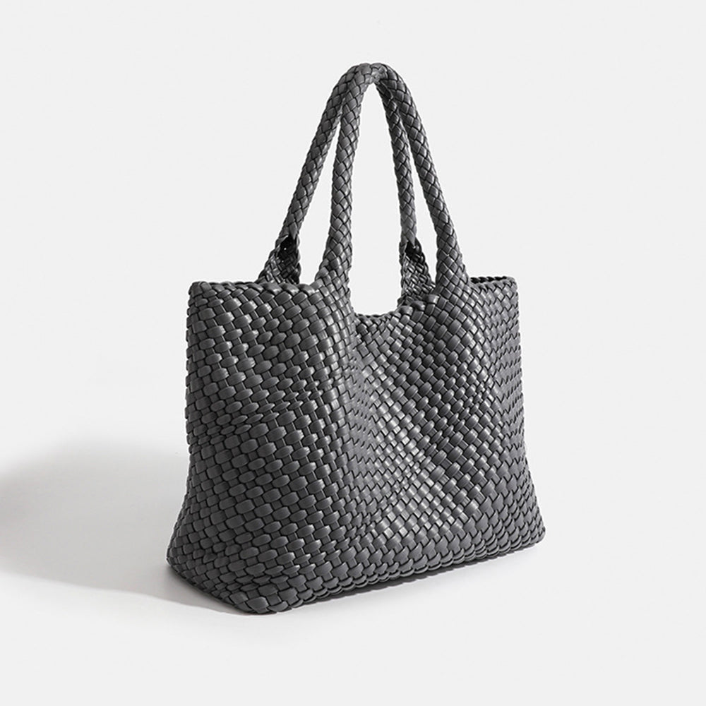 Ezequiel | Tote Bag With Basket Weave and Handles