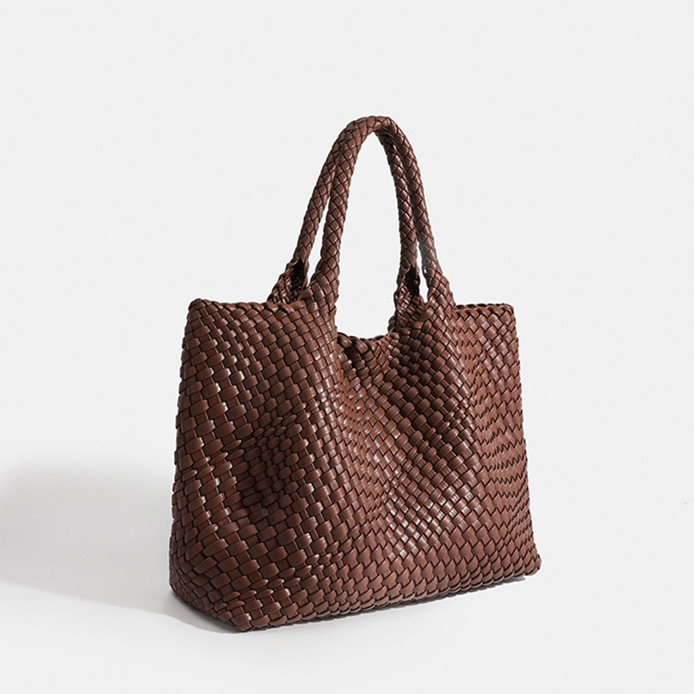 Ezequiel | Tote Bag With Basket Weave and Handles