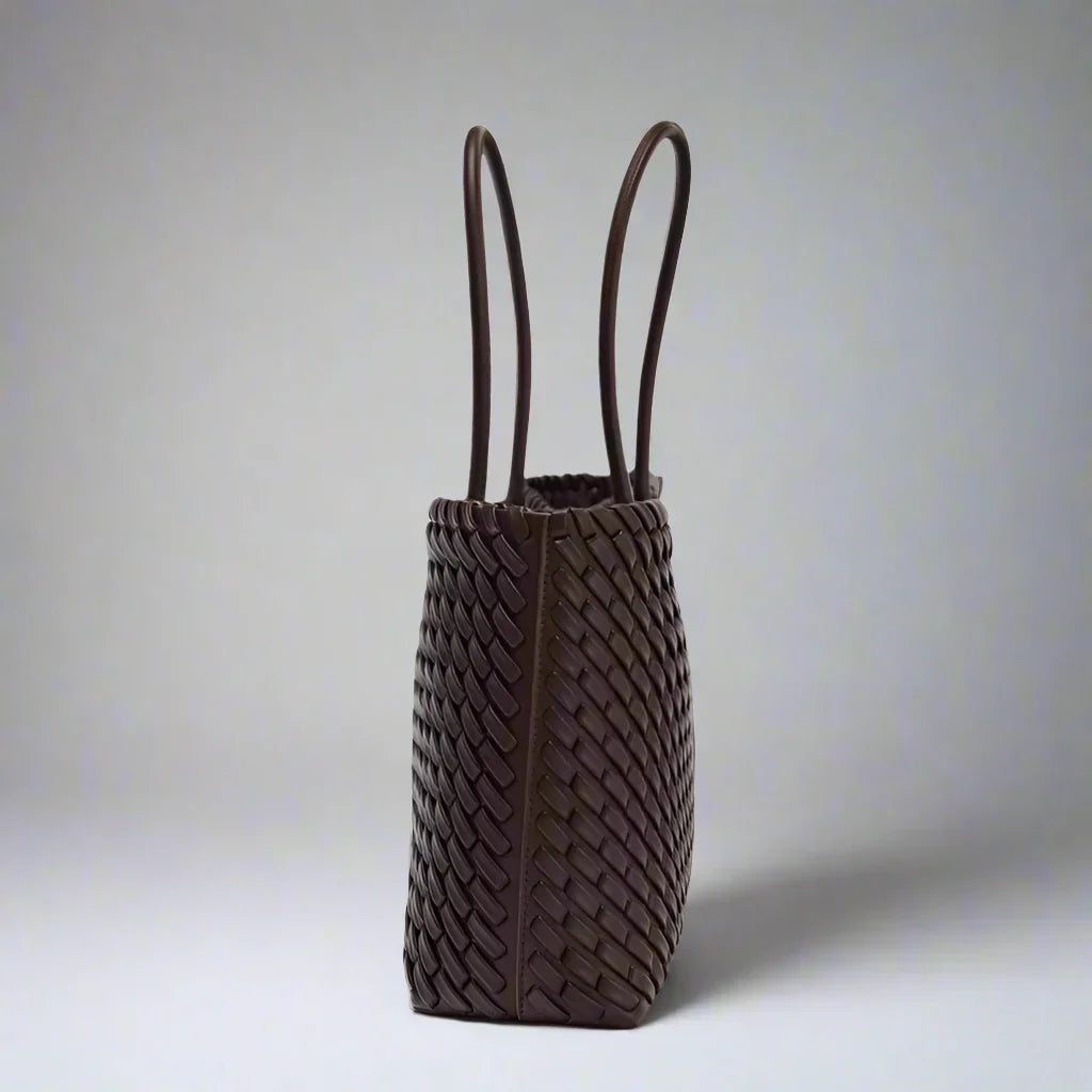 Yuridia | Tote Bag With Weave and Double Handles